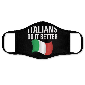 Discover Italians do it better Face Masks