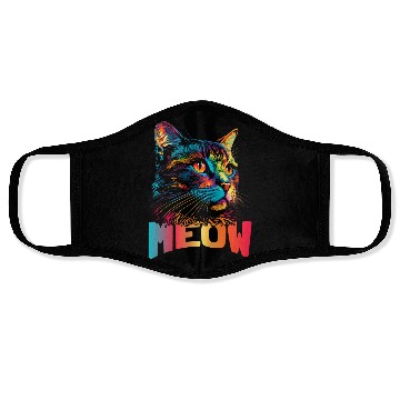 Discover Meow Cat Face Masks