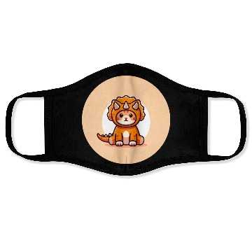 Discover Cat in Stegosaurus Costume Face Masks