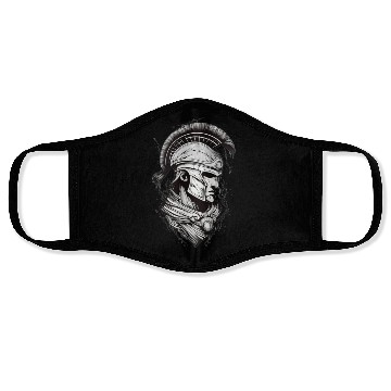 Discover Futuristic Warrior Portrait Design Face Masks