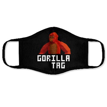 Discover Gorilla Tag Red Monkey Face Masks
