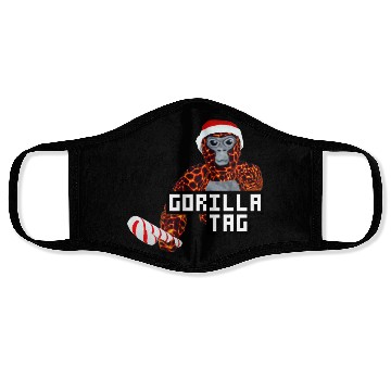 Discover Gorilla Tag Santa Monkey Candy Cane Gorilla Face Masks
