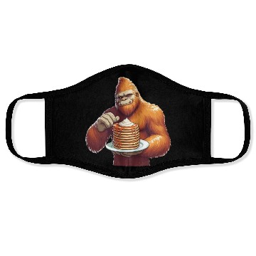 Discover Proud Bigfoot with Pancake Tower Face Masks