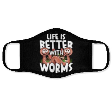 Discover Worm Farming Vermiculture Face Masks