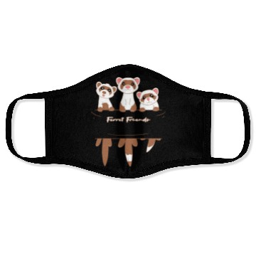 Discover Ferret Friends Face Masks