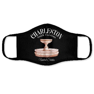 Discover Charleston South Carolina Face Masks