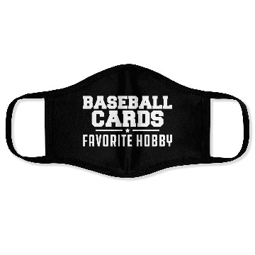Discover Baseball Cards Favorite Hobby Face Masks