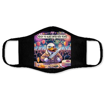 Discover Duck Slice Meme Face Masks