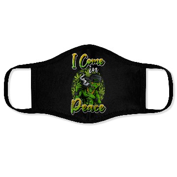 Discover Alien Area 51 Science Fiction Face Masks