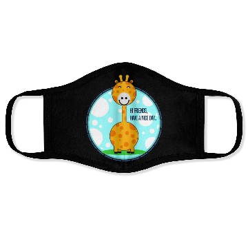 Discover The Fat Giraffe Face Masks