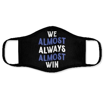Discover We almost Always Almost Win Sunday Detroit MI Foot Face Masks