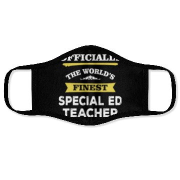 Discover The World's Finest Special Ed Teacher Face Masks