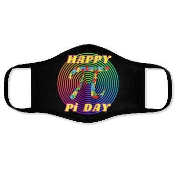 Discover Happy Pi Day Funny Pi Mathematic Math for Teachers Face Masks