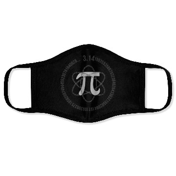 Discover Pi Symbol Math Equations Happy Pi Day Face Masks
