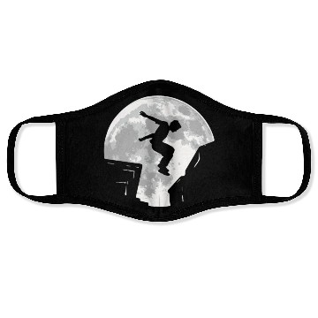Discover Parkour Free Running Moon Face Masks