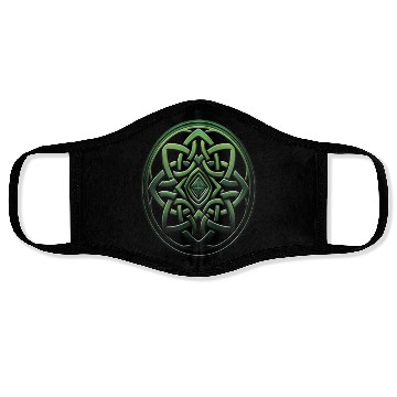 Discover St Patricks Day Celtic Knot Irish Scottish Symbol Face Masks