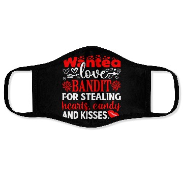 Discover Wanted Love Bandit For Stealing Hearts Candy And Face Masks