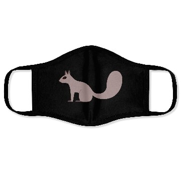 Discover Squirrel Vector 3 Colors Face Masks