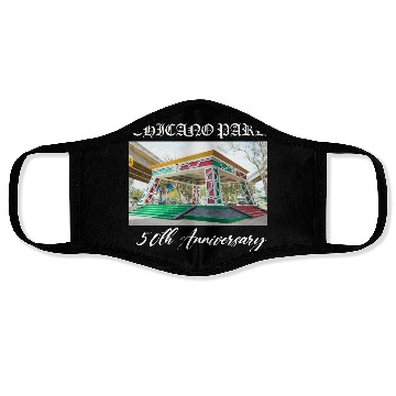 Discover 50th anniversary Chicano park Face Masks