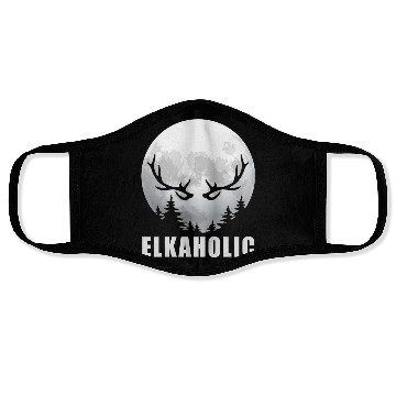 Discover Elk Hunting Elkaholic Hunters Face Masks