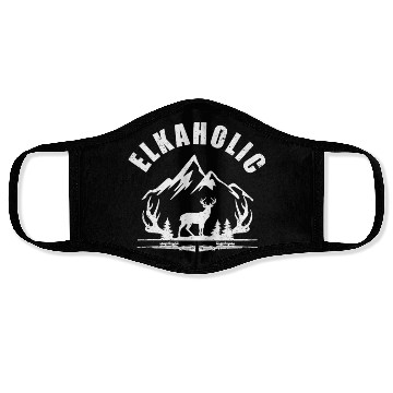 Discover Elk Hunting Elkaholic Hunters Face Masks