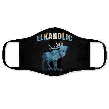 Discover Elk Hunting Elkaholic Hunters Face Masks