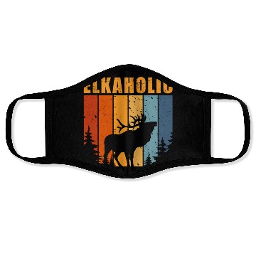 Discover Elk Hunting Elkaholic Hunters Face Masks