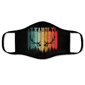 Discover Elk Hunting Elkaholic Hunters Face Masks