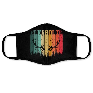 Discover Elk Hunting Elkaholic Hunters Face Masks
