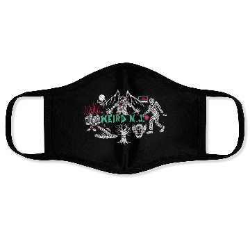 Discover Space Bat Killer Design Face Masks