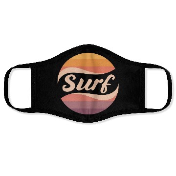 Discover surf Face Masks