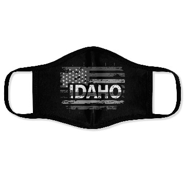 Discover Gem State Glory IDAHO STATE Face Masks