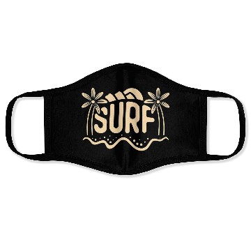 Discover surf Face Masks