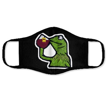 Discover Frog Drink Tea Face Masks