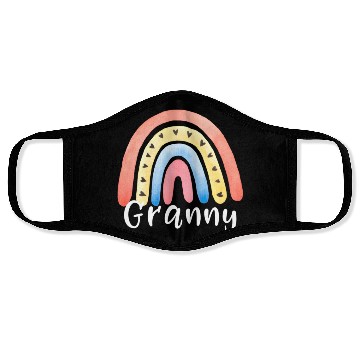 Discover Granny Rainbow Grandma Grand Face Masks