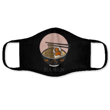 Discover Ramen Noodles Design Face Masks