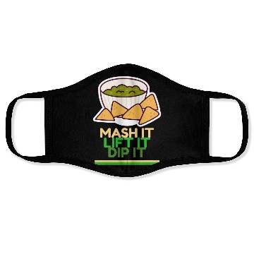 Discover Mash it, Lift it, Dip it Avocado Gym Face Masks