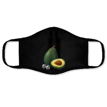 Discover Guac and Grind Avocado Gym Face Masks