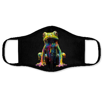Discover Rainbow Frog Face Masks