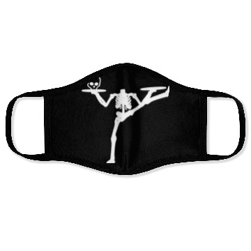 Discover Dancing Skeleton Street Dancer Gift Face Masks