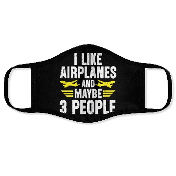 Discover Pilot Quote Flight Lover Aircraft Aviation Face Masks