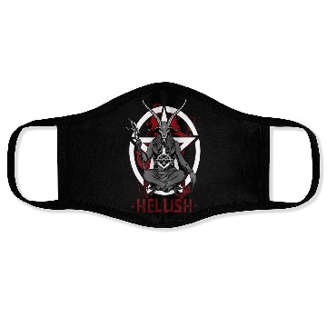 Discover Hellish Satan Baphomet Face Masks