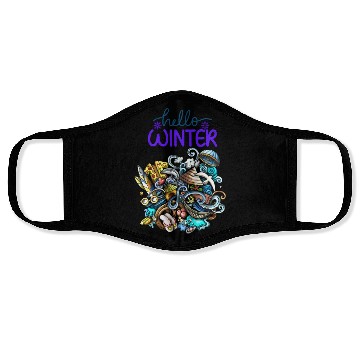 Discover Hello Winter Face Masks