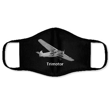 Discover Trimotor Aircraft Face Masks