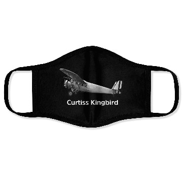 Discover Curtiss Kingbird Aircraft model Face Masks