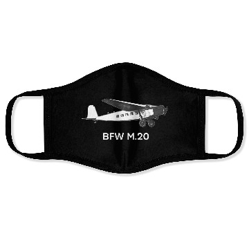 Discover BFW M.20 Aircraft model Face Masks