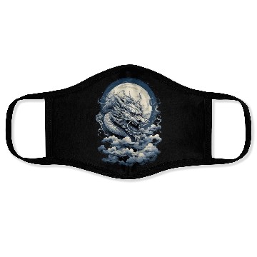 Discover Celestial Dragon Soar Face Masks