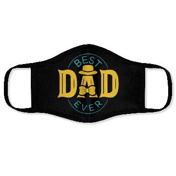 Discover best dad ever Face Masks