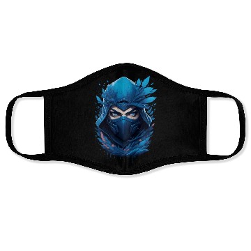 Discover Blue ninja Face Masks