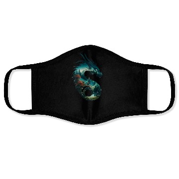 Discover Nature in Dragon Pattern Face Masks